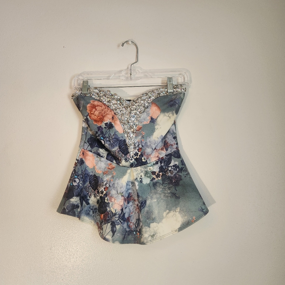 Women's Janice Sleeveless Top w/ Rhinestones Size S